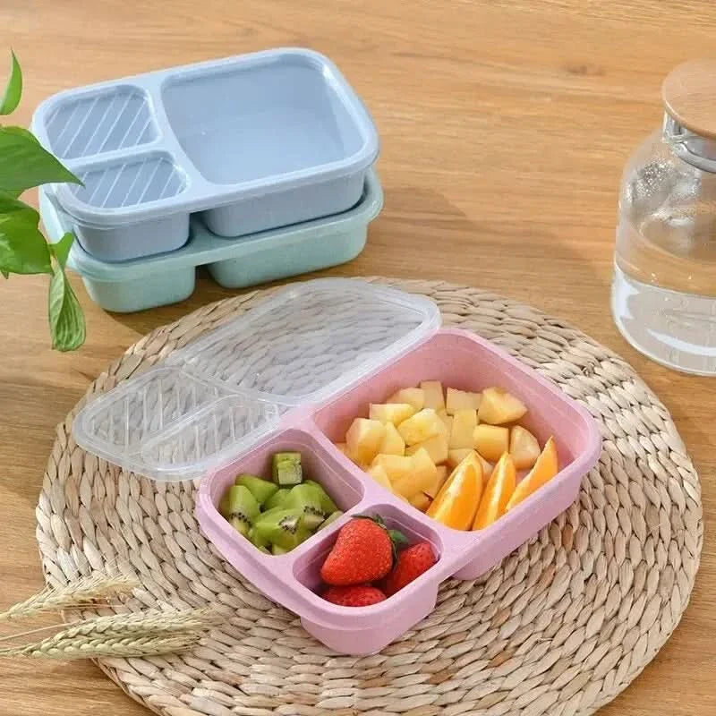 BowLift | Wheat Fiber Bento Lunch Box | Microwave-Safe Leak-Proof – For School  On the Go