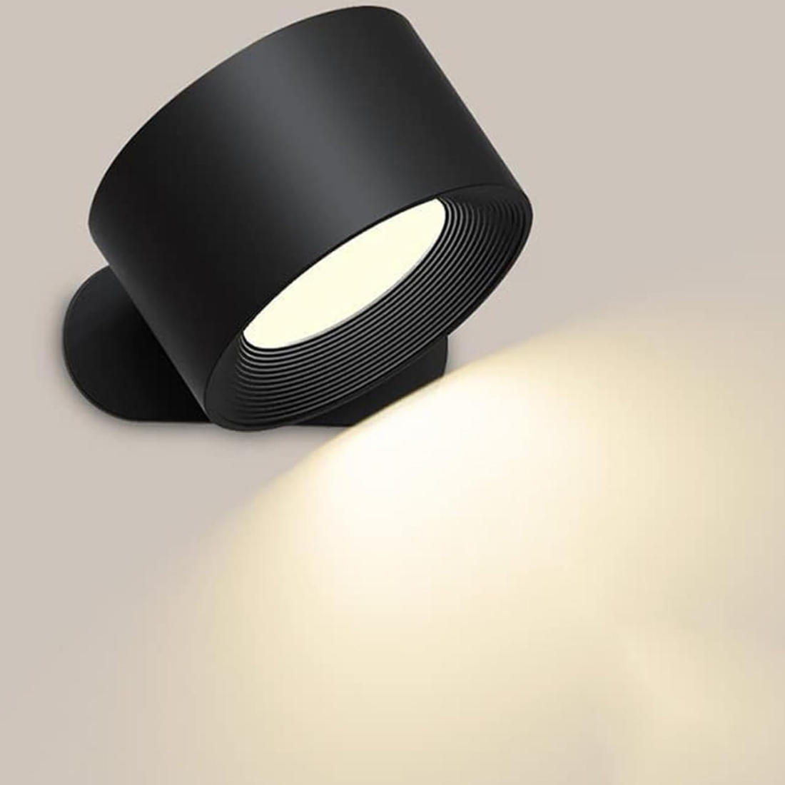 BowLift | FlexiLamp – Wireless, Rechargeable Wall Light with 360° Rotation