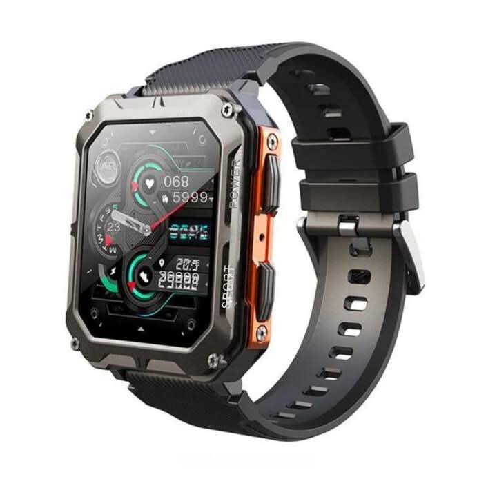 BowLift | Shock-Resistant Waterproof Smartwatch with Health Tracking