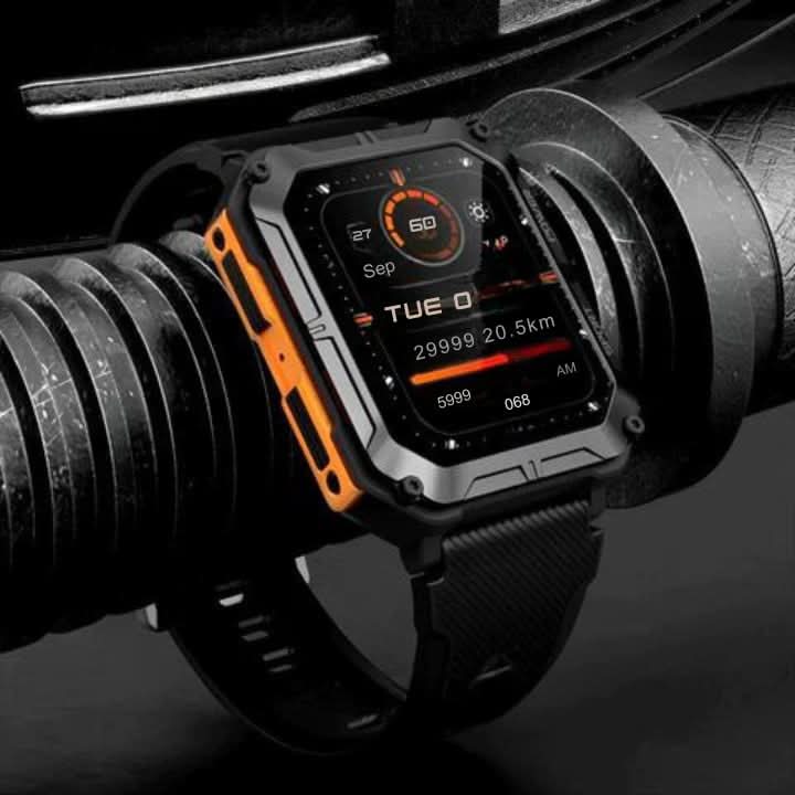 BowLift | Shock-Resistant Waterproof Smartwatch with Health Tracking
