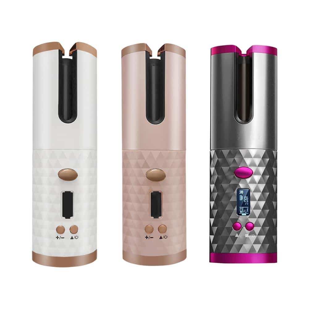 BowLift | Wireless hair curling iron with a ceramic body – Fast and long-lasting curls