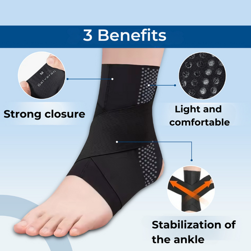 BowLift | FlexiGuard Ankle Support – Lightweight, Breathable & Suitable for Sports Shoes