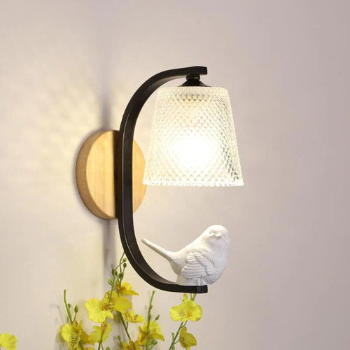 Bird Lamp Wall Lamp Bowlift