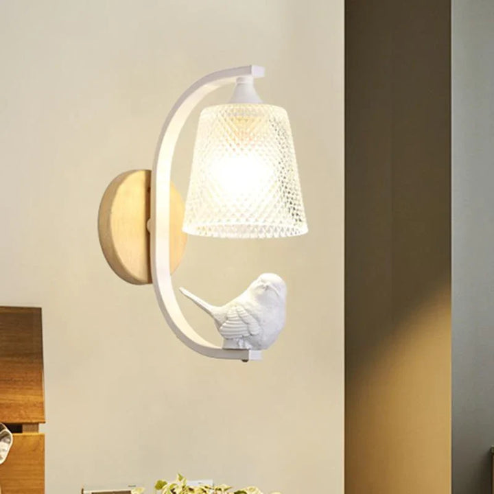Bird Lamp Wall Lamp Bowlift
