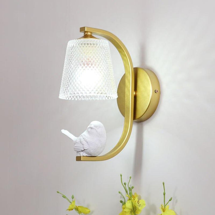 Bird Lamp Wall Lamp Bowlift