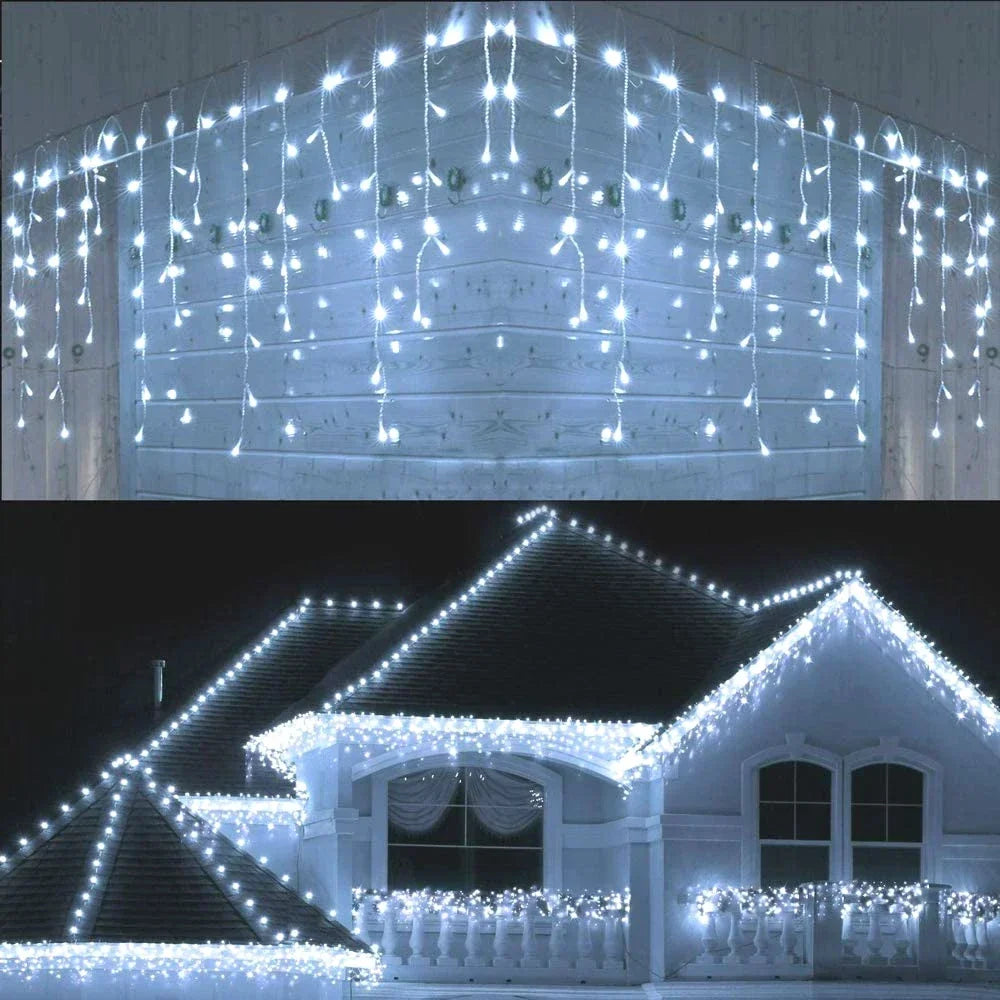 Colorful LED String Lights for Outdoor – Christmas and New Year’s Lighting for Home and Garden | Bowlift