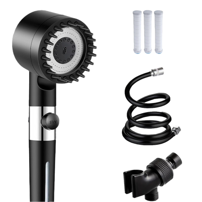 BowLift | RelaxationRain - Stylish Massage Shower Head
