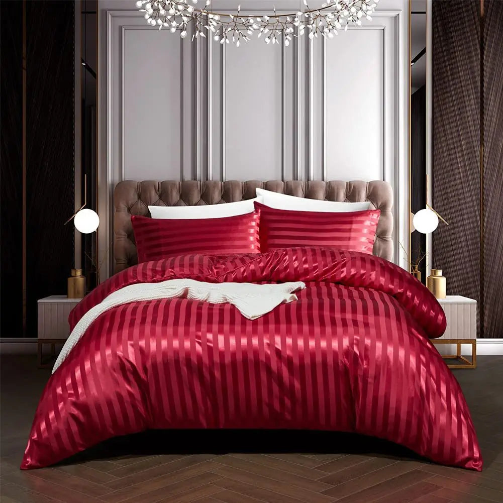 BowLift | NoirLuxe Set - Luxury Satin Duvet Cover for the Bedroom