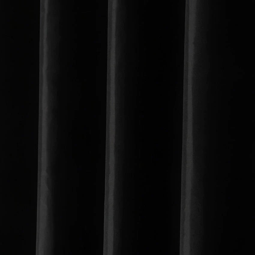 Black shower curtains Bowlift