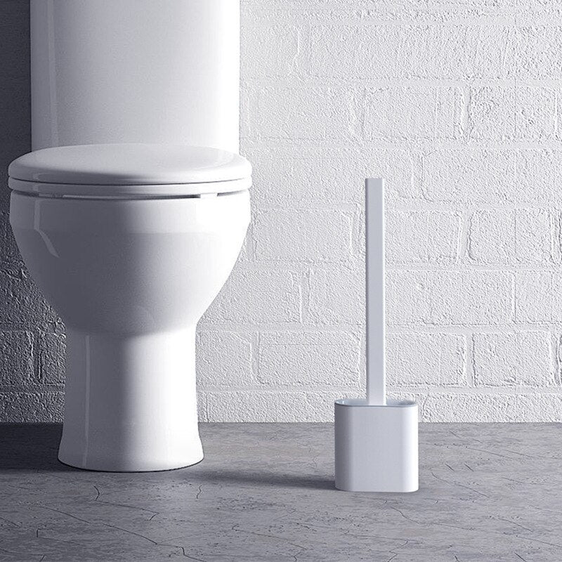 FLEXIBLE SILICONE BRUSH For TOILET CLEANING Bowlift