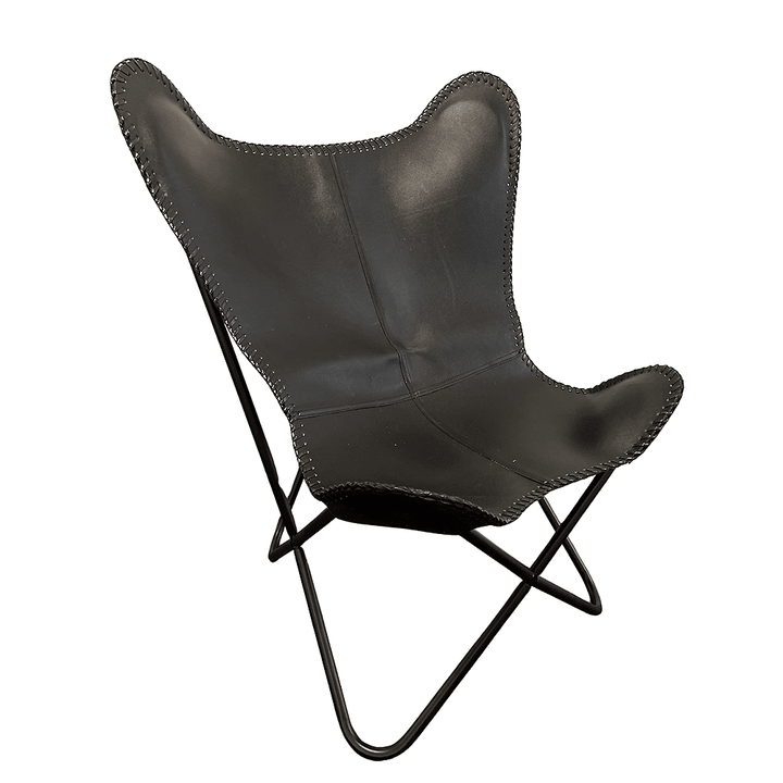 Bat chair made of real leather (available in different colors) | Bowlift
