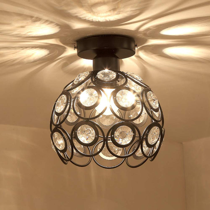 BowLift | Modern Luxury Round LED Ceiling Lamp made of Crystal Glass