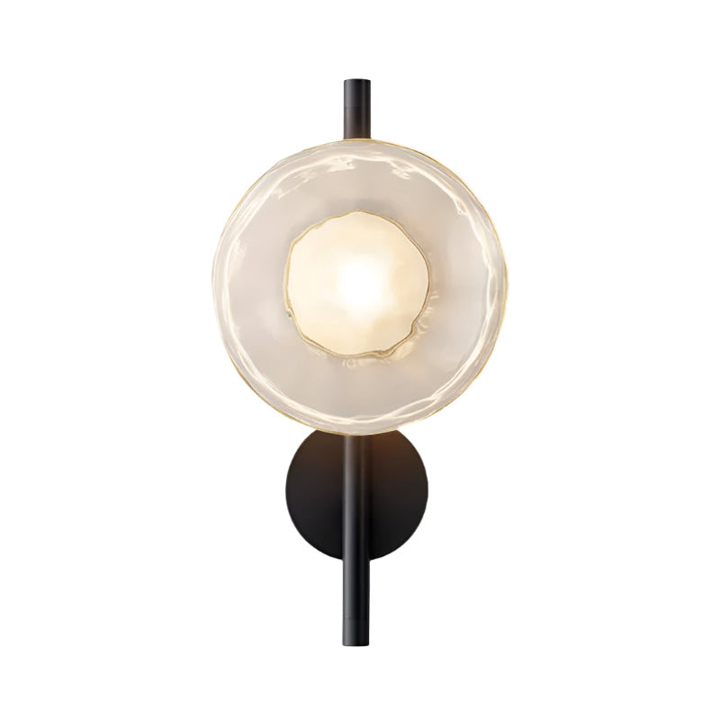 BowLift | Round Glass Wall Lamp in Scandinavian Design
