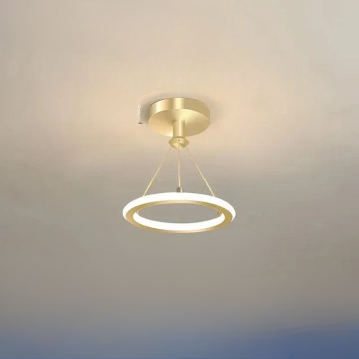 Modern LED ceiling light for hallway & entrance area, minimalist lighting | Bowlift