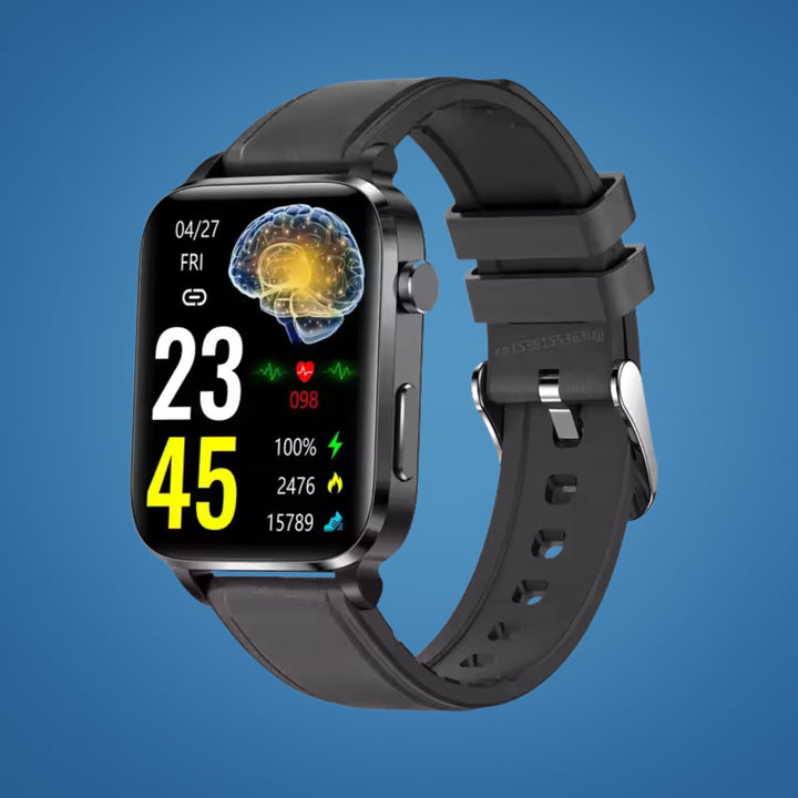 GlucoWell | Non-Invasive Diabetes Smartwatch – Blood Sugar Monitor – HD Display – Pain-Free Glucose Tracking for Adults Bowlift