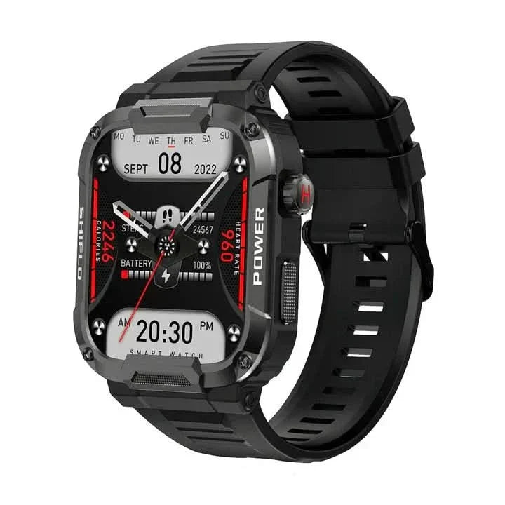 BowLift | Shock-Resistant Waterproof Smartwatch with Health Tracking