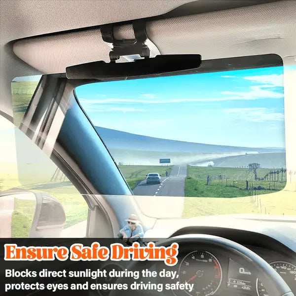 BowLift | Glare-free driving visor – Against sunlight & winter glare
