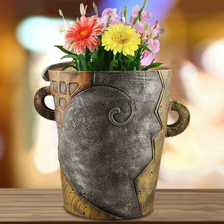 BowLift | Stylish Abstract Art Flower Pot Ornaments - RetroVisage