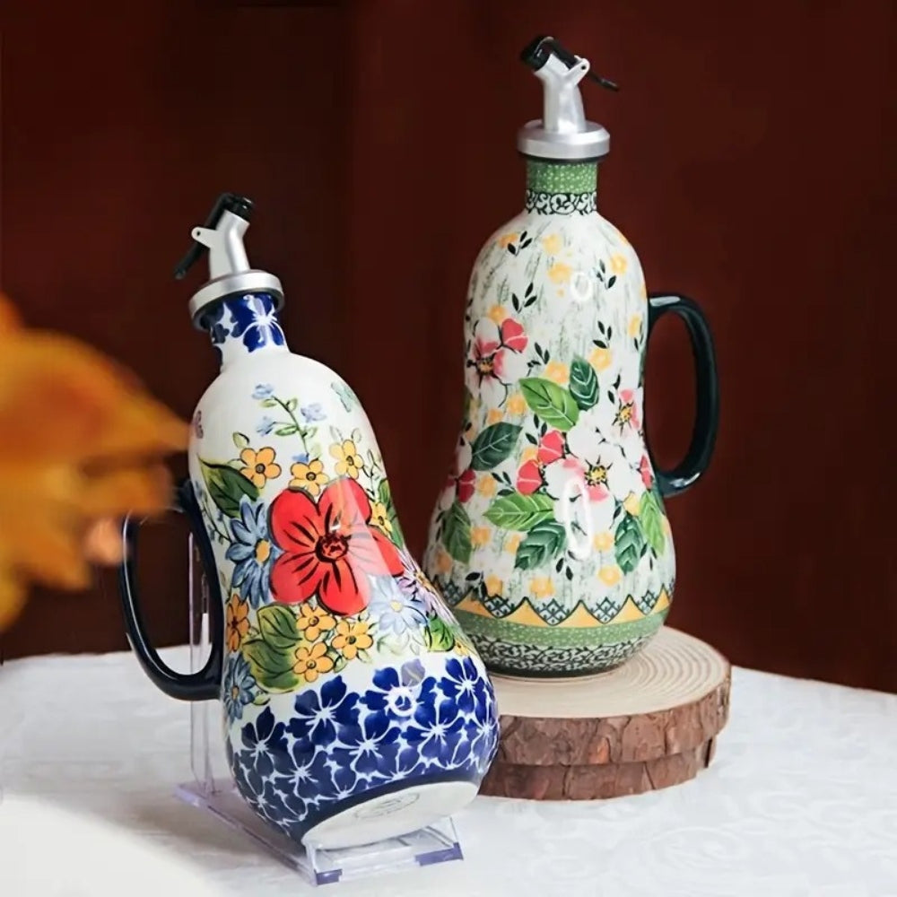 BowLift | Bloom Pour Ceramic Oil Dispenser