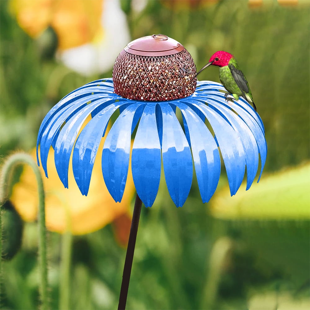 BowLift | Bird Feeder Metal Flower Garden Ornament