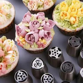 BowLift | Flower Spray Nozzle Set – Effortless Cake Decoration