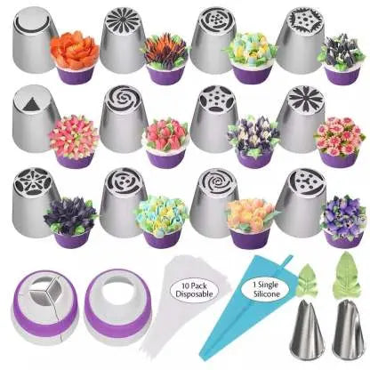 BowLift | Flower Spray Nozzle Set – Effortless Cake Decoration