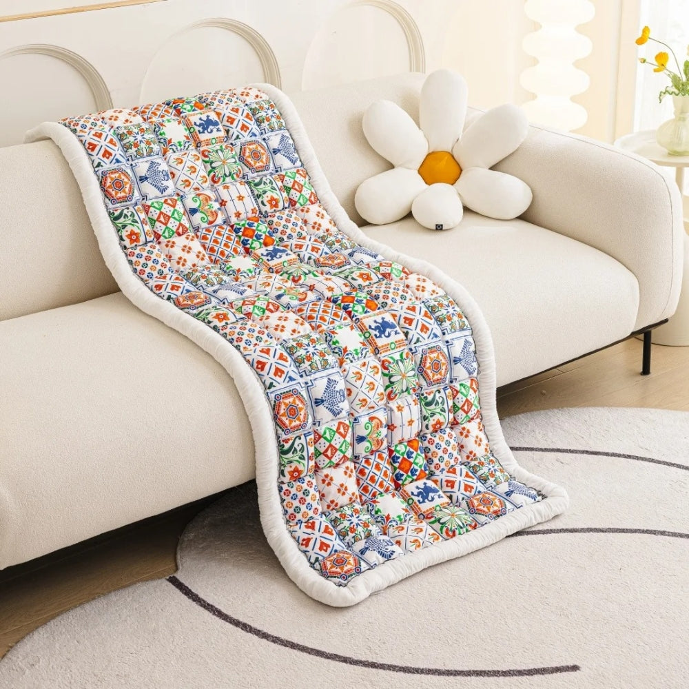 BowLift | Bohemian Printed Quilted Sofa Cover
