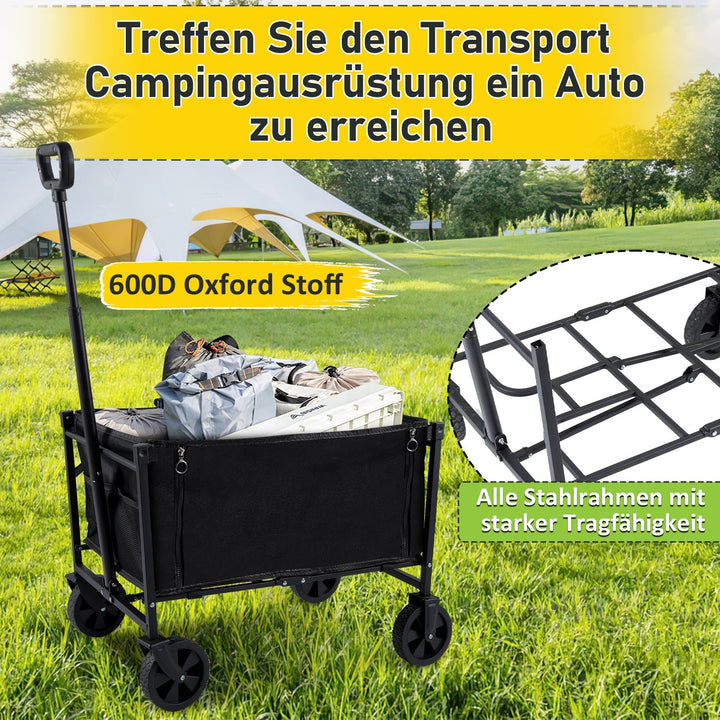 Folding Trolley Transport Cart 60L | Bowlift