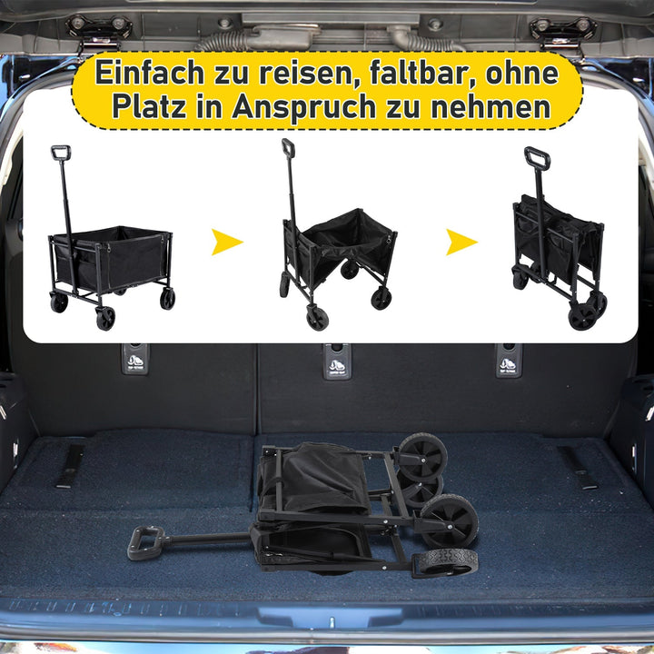 Folding Trolley Transport Cart 60L | Bowlift