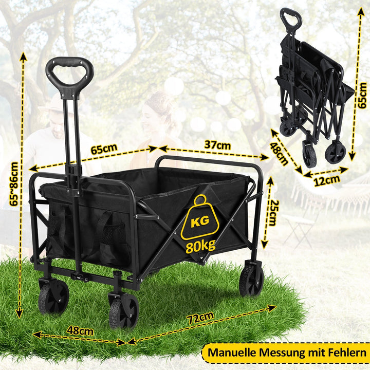 Trolley Transport Wagon Foldable 60L | Bowlift