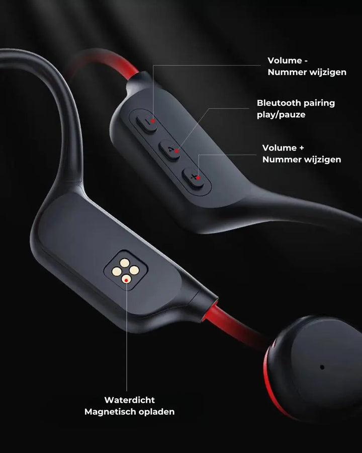 BowLift | Bone conduction Headphones - Safe Cycling & Running