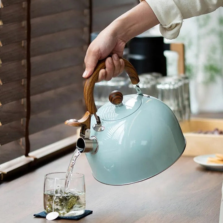 BowLift | Stainless Steel Whistling Kettle Cooking Time – 2.5L or 3L with Sound Signal