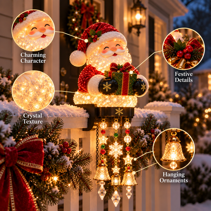 BowLift | Glowing Christmas Railing Decoration