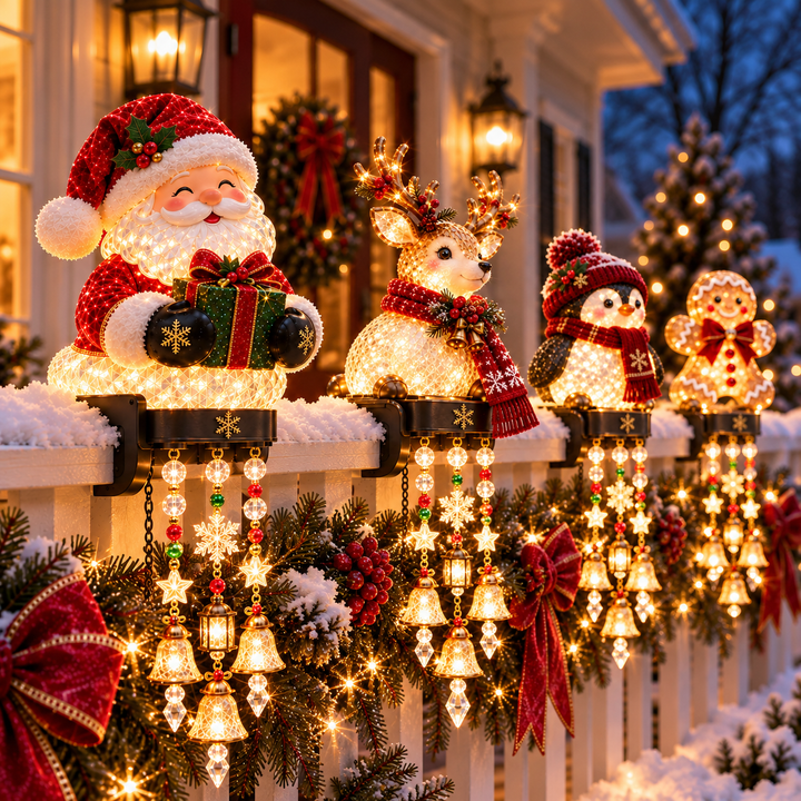BowLift | Glowing Christmas Railing Decoration
