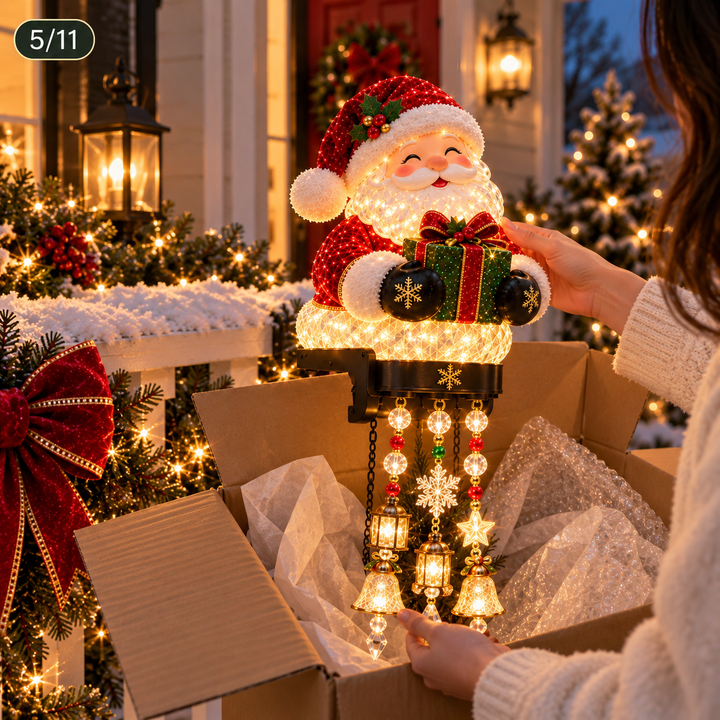 BowLift | Glowing Christmas Railing Decoration