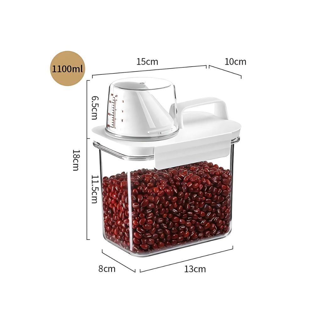 BowLift | Clear Cereal and Grain Organizer