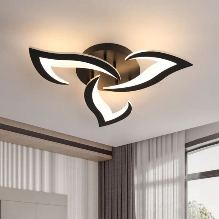 BowLift | Modern Flower-Shaped LED Ceiling Light for Home Décor