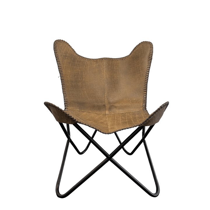 Bat chair made of real leather (available in different colors) | Bowlift
