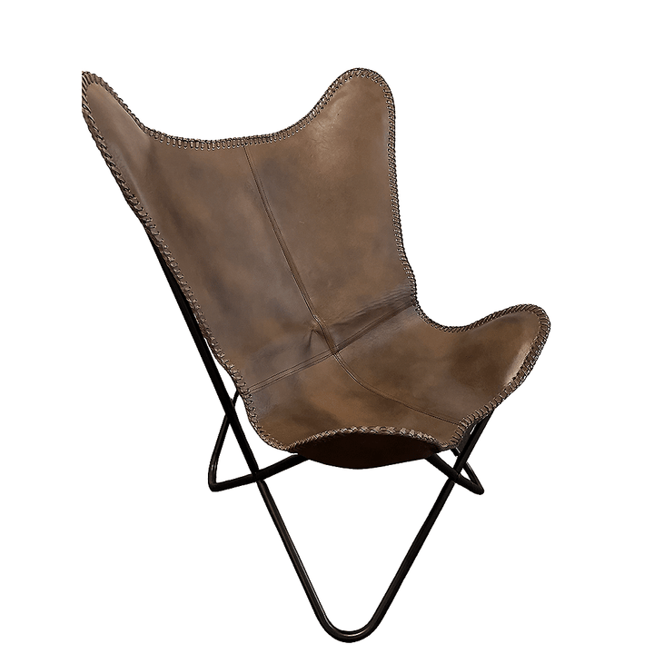 Bat chair made of real leather (available in different colors) | Bowlift