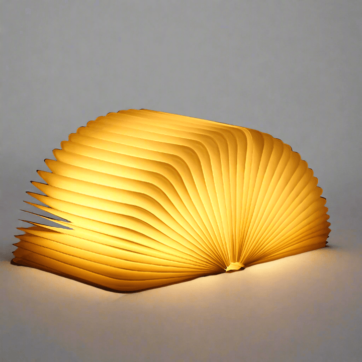 BowLift | Table Lamp Folding Wood LED Book Light