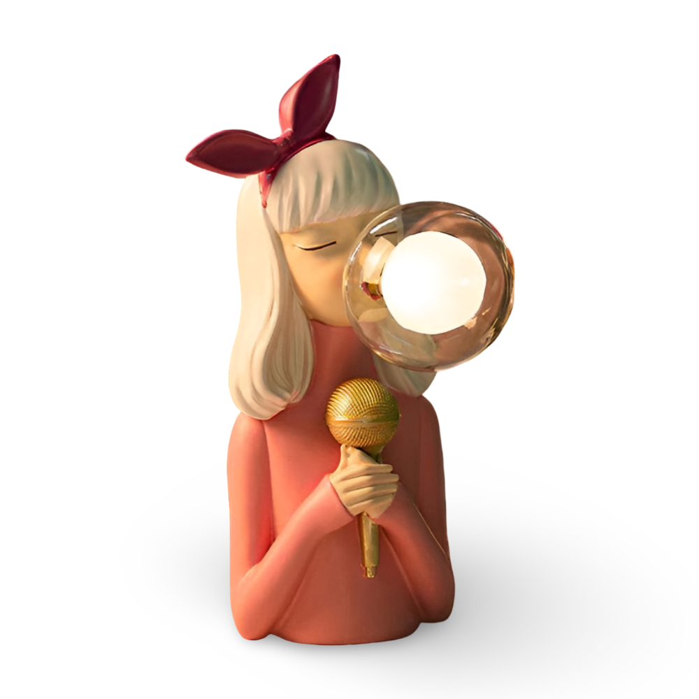 BowLift | BubbleFairies Table Lamp – Enchanting Quartet Cartoon Girl Figurine Light