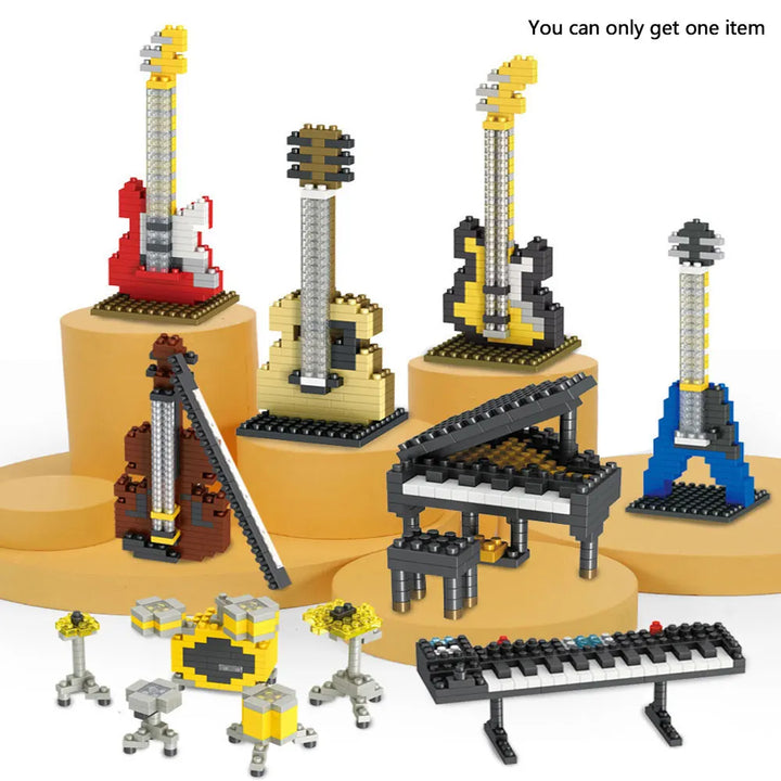 BowLift | DIY Miniature Musical Instrument made of Building Blocks – Collector's Set
