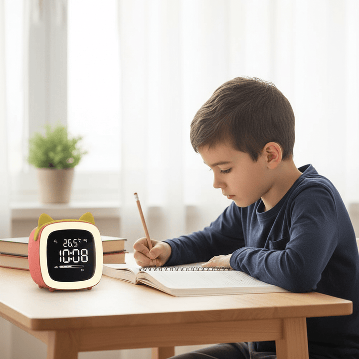 BowLift | LED Children's Alarm Clock for Gentle Falling Asleep