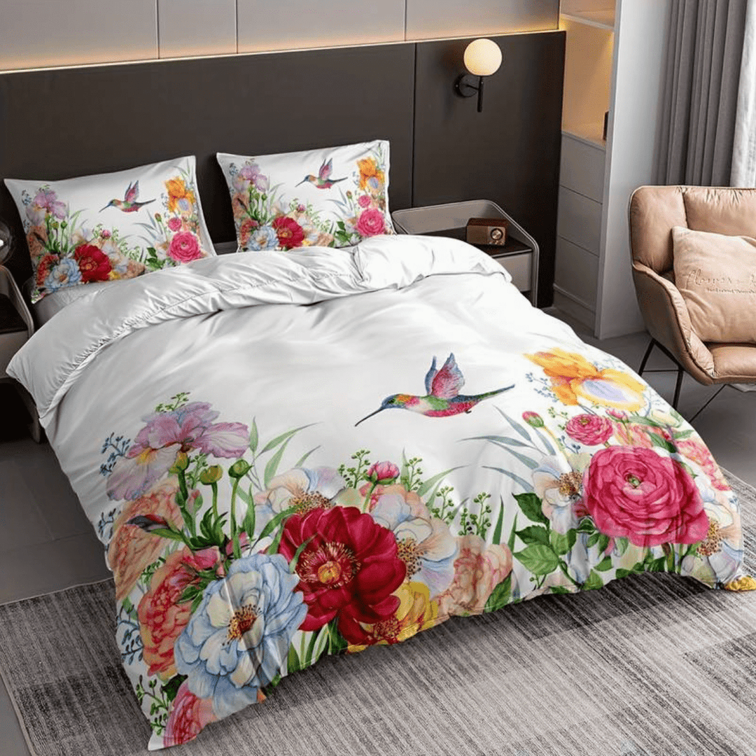 BowLift | Colorful Duvet Cover | Comfortable Bed Linen Set 140x200 cm