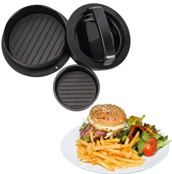 Burger press with twist lock for perfect patties | Bowlift
