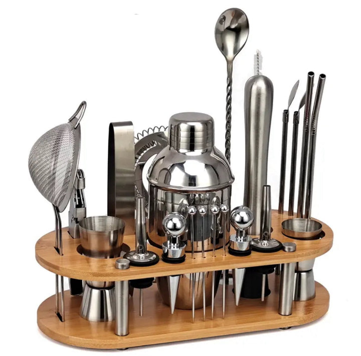 ShakerPro - Luxe 23-delige Cocktailset voor Bartenders Bowlift