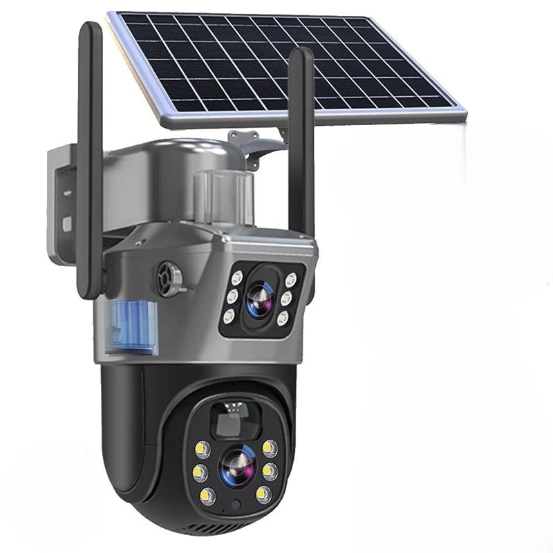 DualGuard Solar 4K – Wireless 4K Security Camera with Solar Panel and 4G | Bowlift