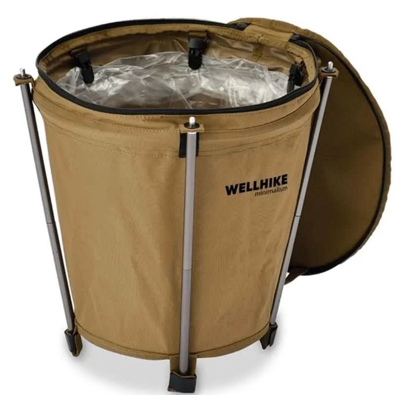 BowLift | Foldable Outdoor Trash Can for Camping & Festivals