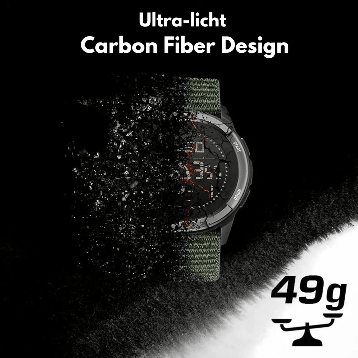 BowLift | Sports watch with carbon design for adventure