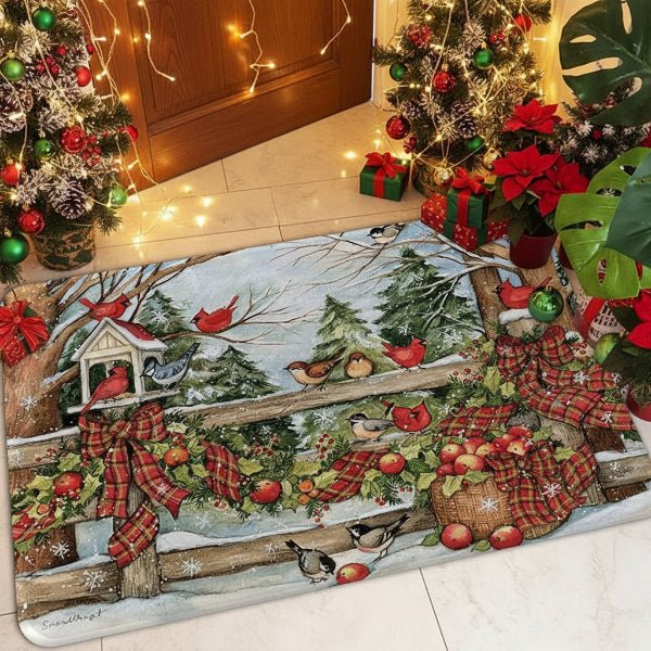 BowLift | Non-slip Christmas doormat for clean, festive entrances